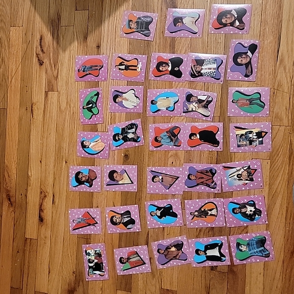 Vintage 1984 Topps Michael Jackson trading card stickers with puzzle back - Picture 5 of 10